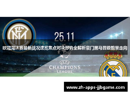 欧冠淘汰赛最新战况速览焦点对决形势全解析豪门黑马晋级前景走向